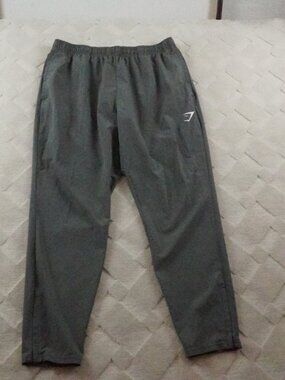 GymShark Arrival Joggers Mens Extra Large Gray Yoga Running Athleisure